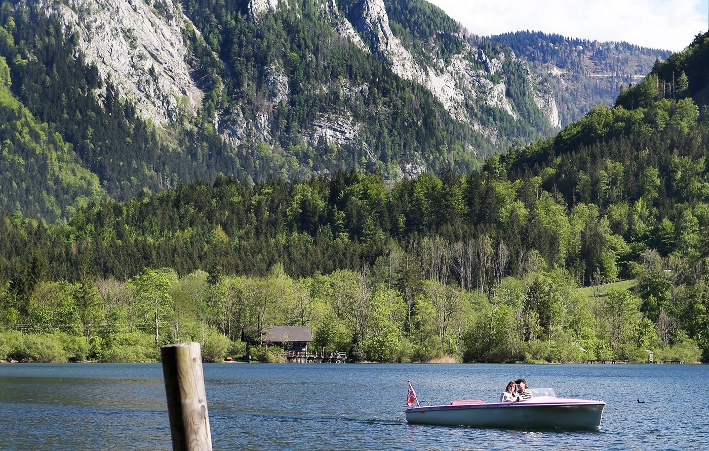 Výlet lodí na Lunzer See