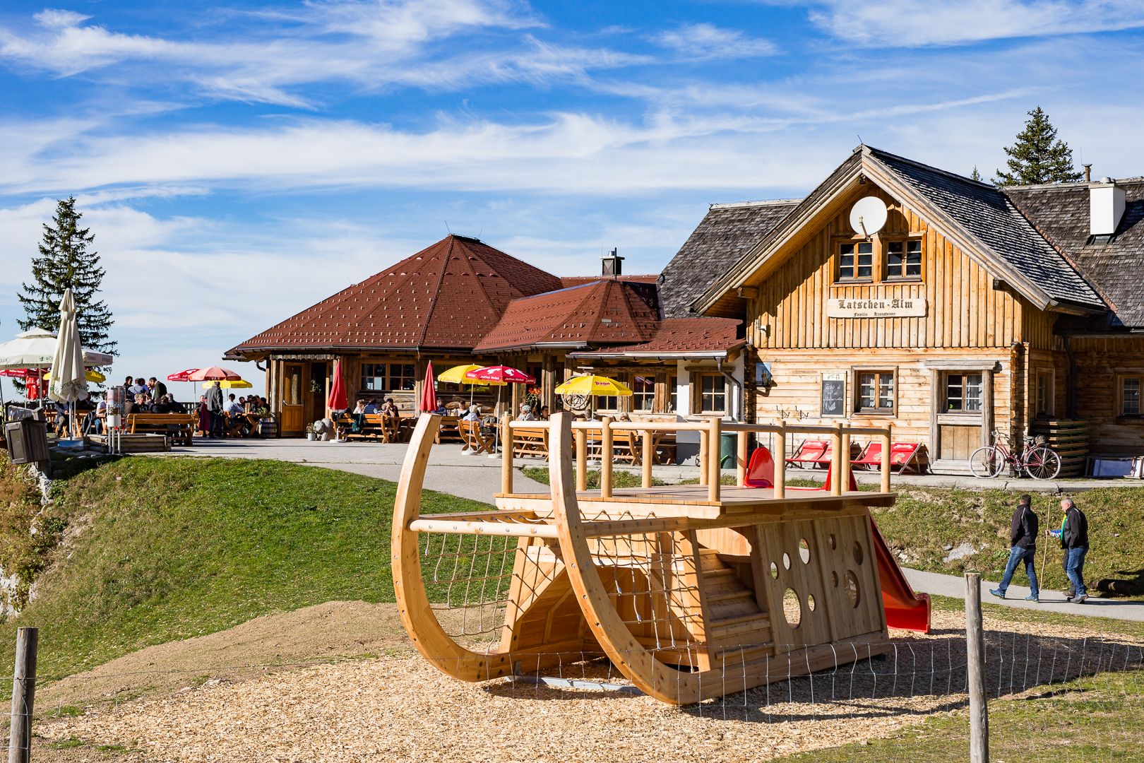 Latschen-Alm v létě
