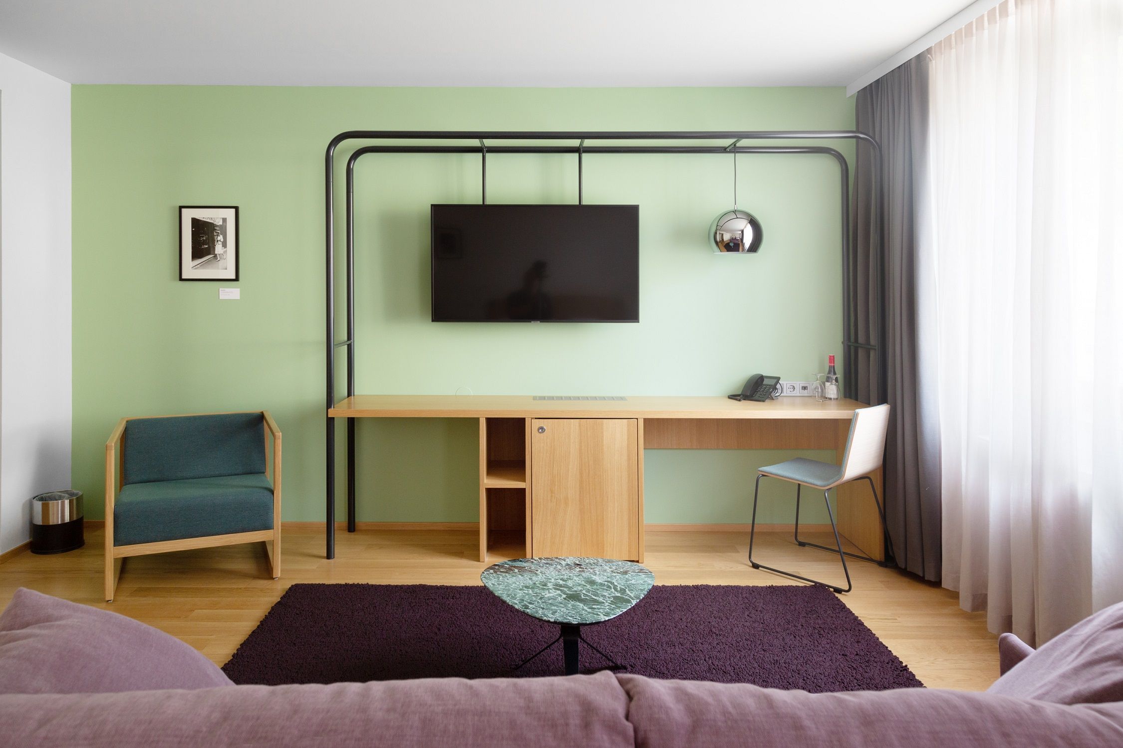 Obývací prostor apartmá Junior