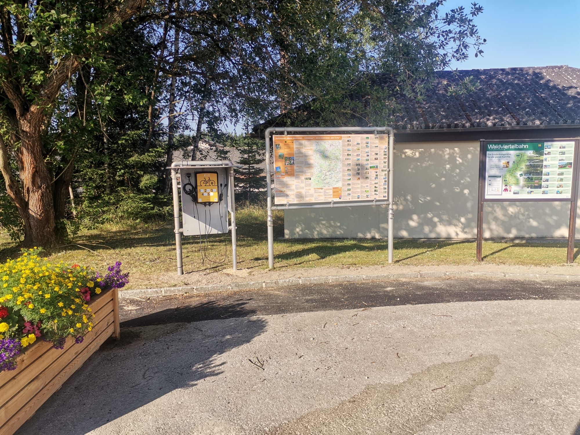 Nabíjecí stanice pro elektrokola Alt-Nagelberg