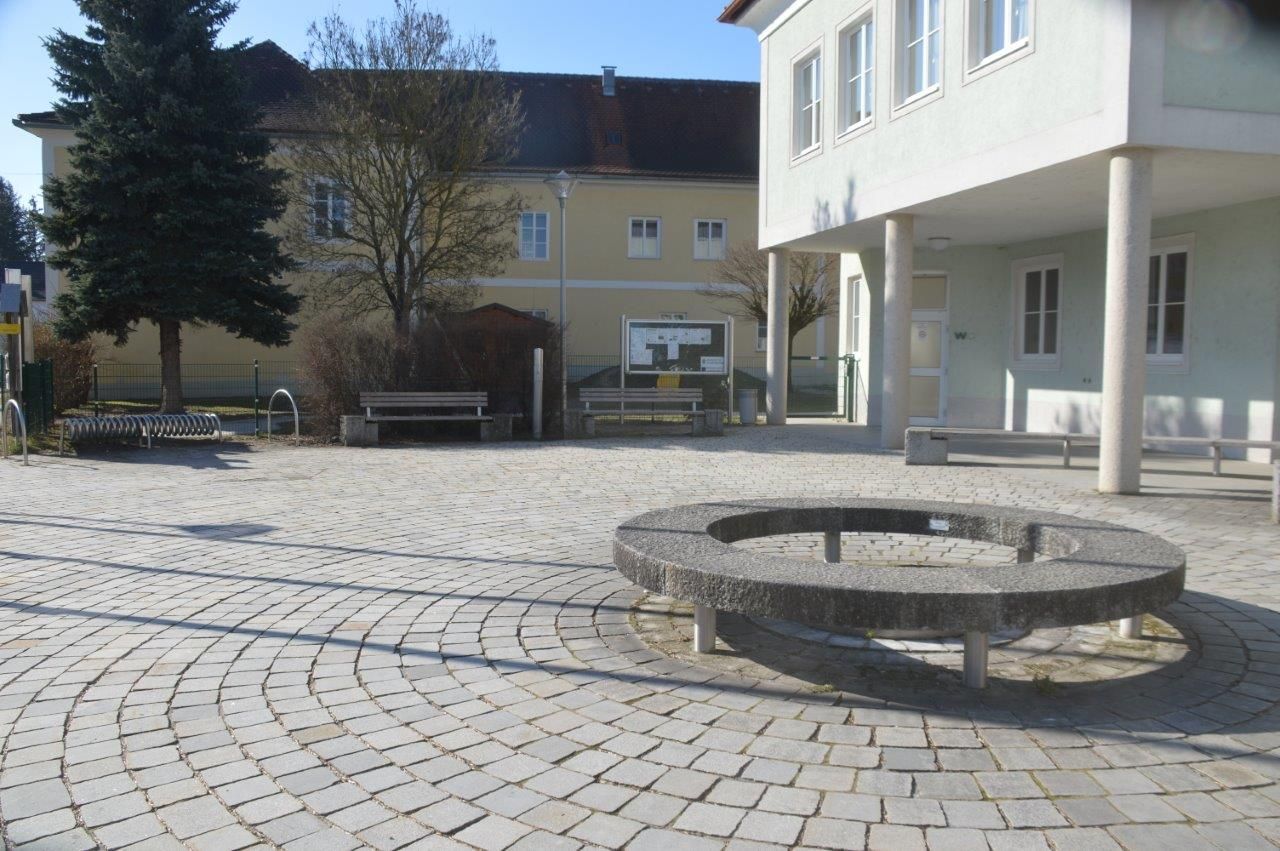 Náměstí obce Sankt Pantaleon