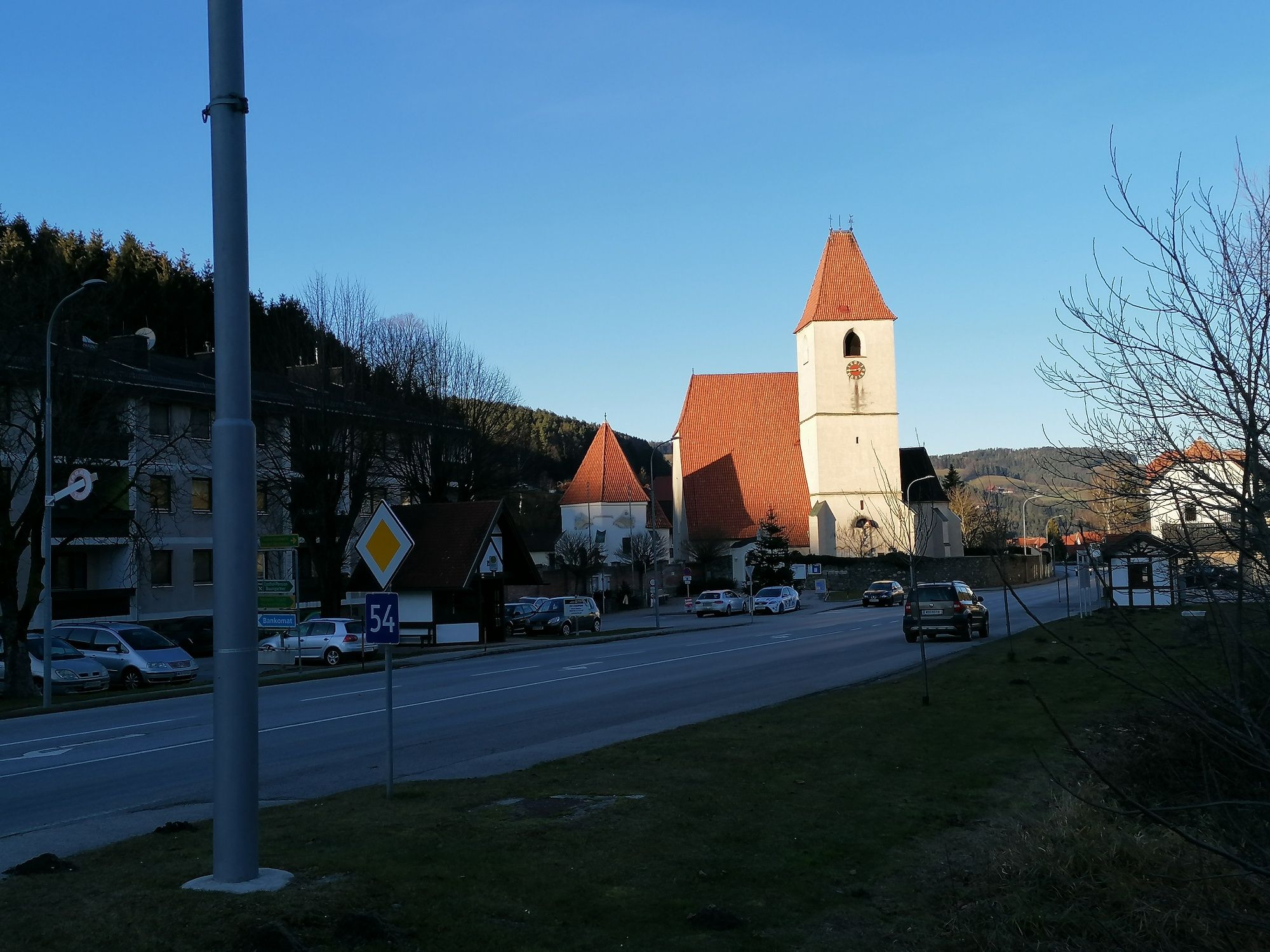 Opevněný kostel Unteraspang