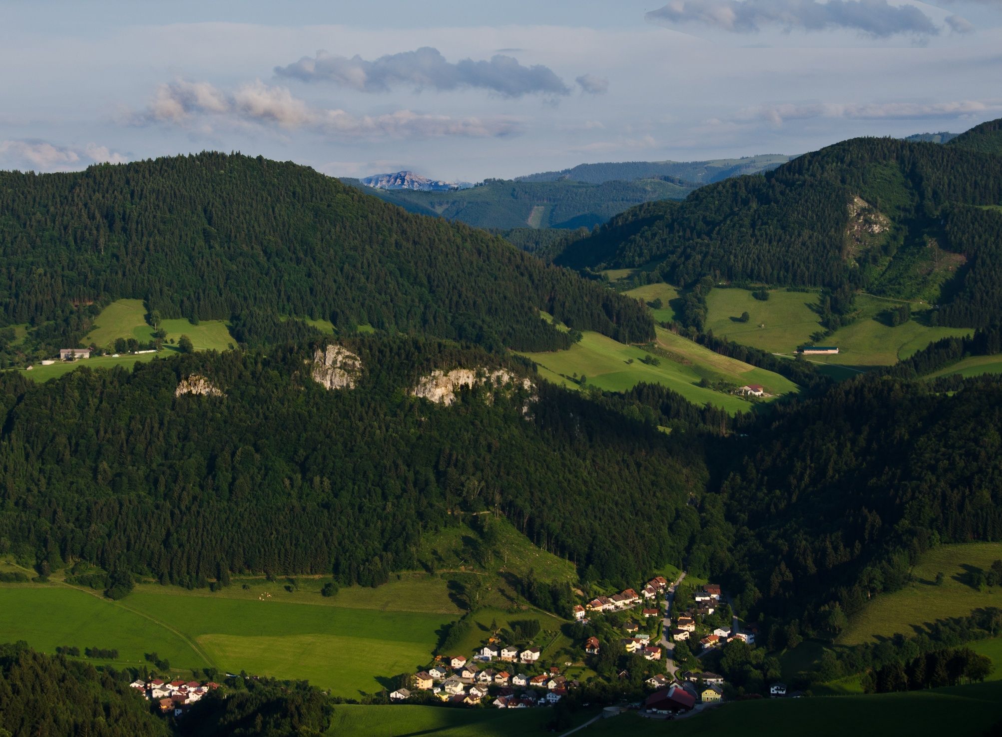 Pohled z Falkensteinmauer