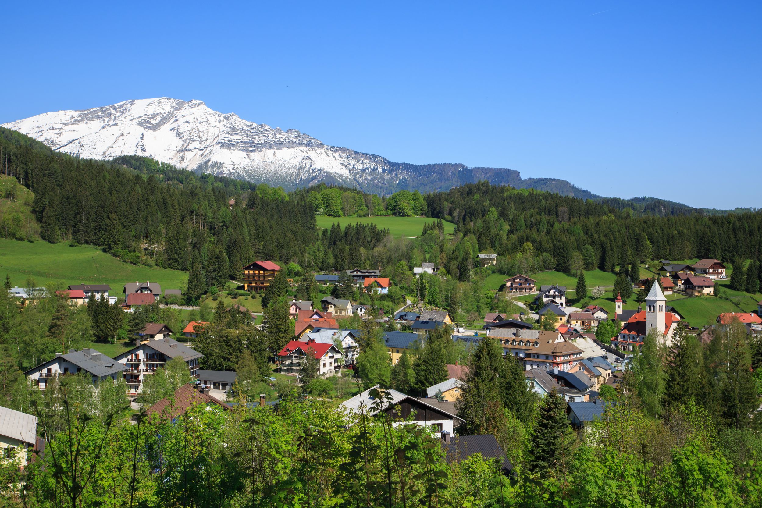 Mitterbach na jaře