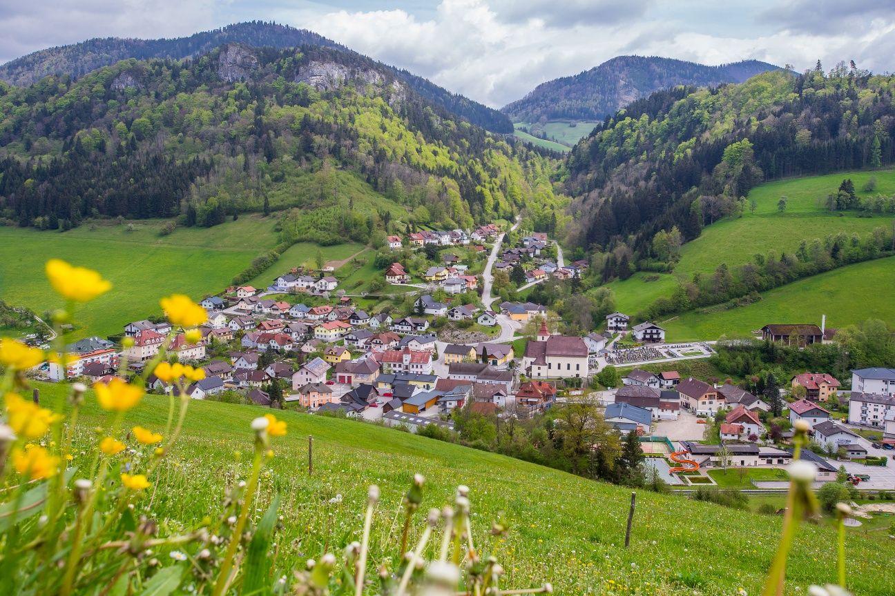 Pohled na Frankenfels