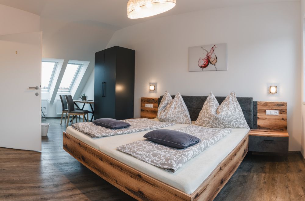 Pohled do dvoulůžkového pokoje