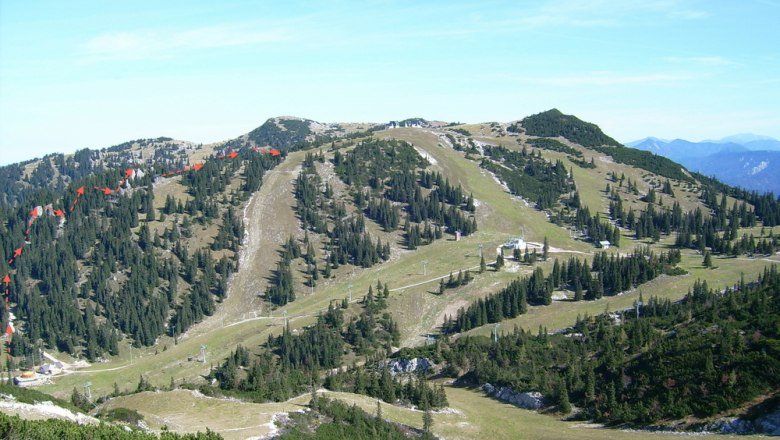Trasa nové via ferraty Bergmandl
