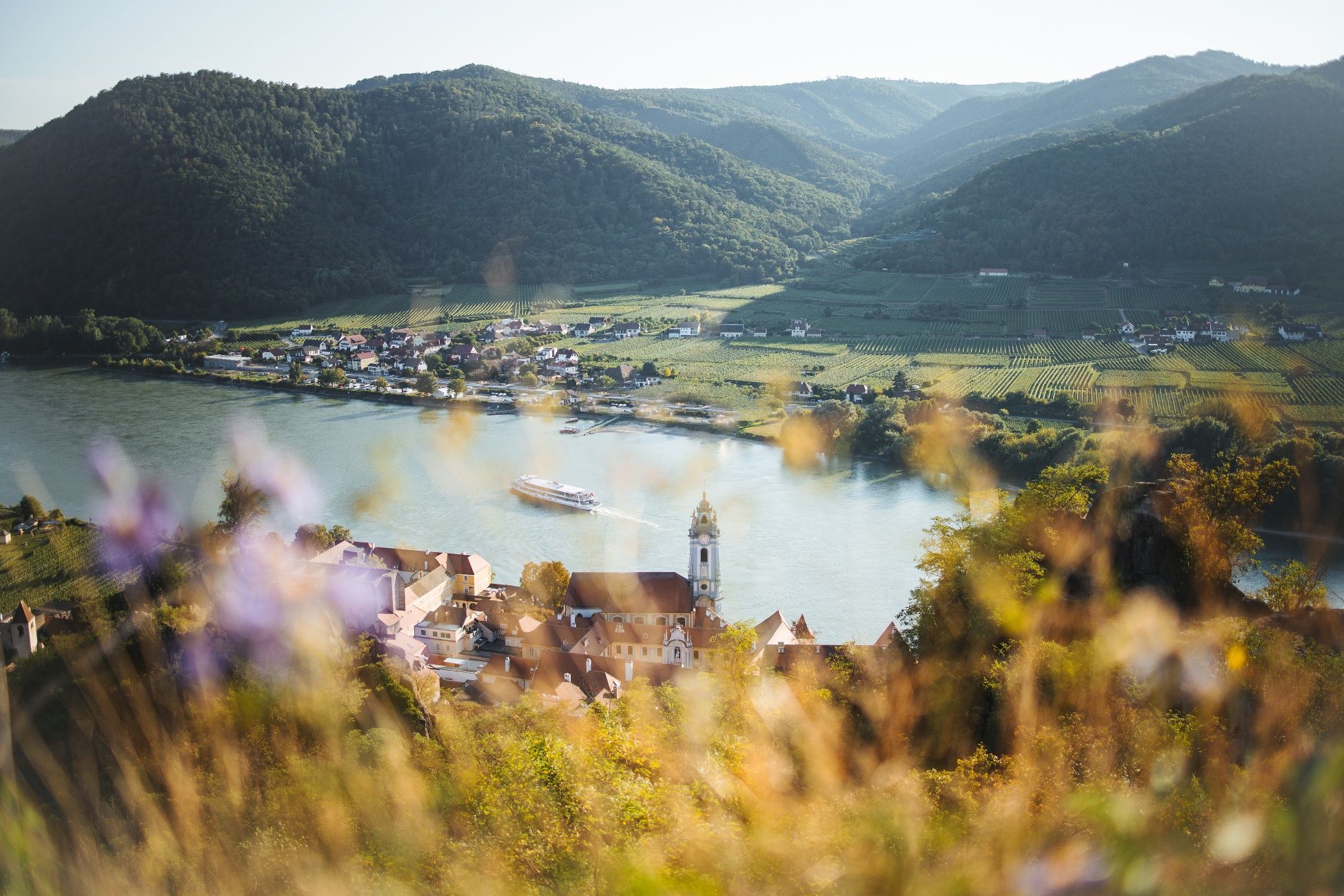 Pohled na Dürnstein