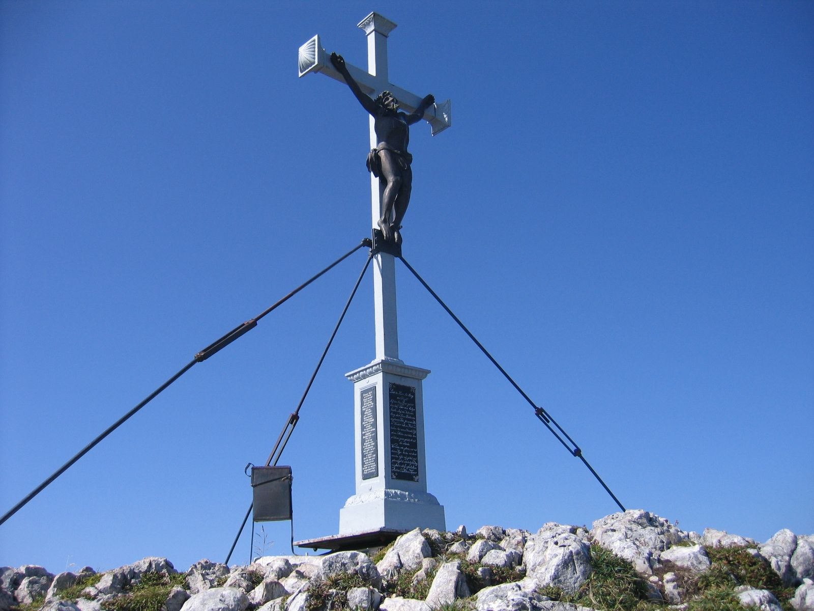 Töpperkreuz am Gipfel des Dürrenstein