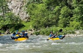 Tubing Wilderness Center Nasswald, © Georg Bergthaler