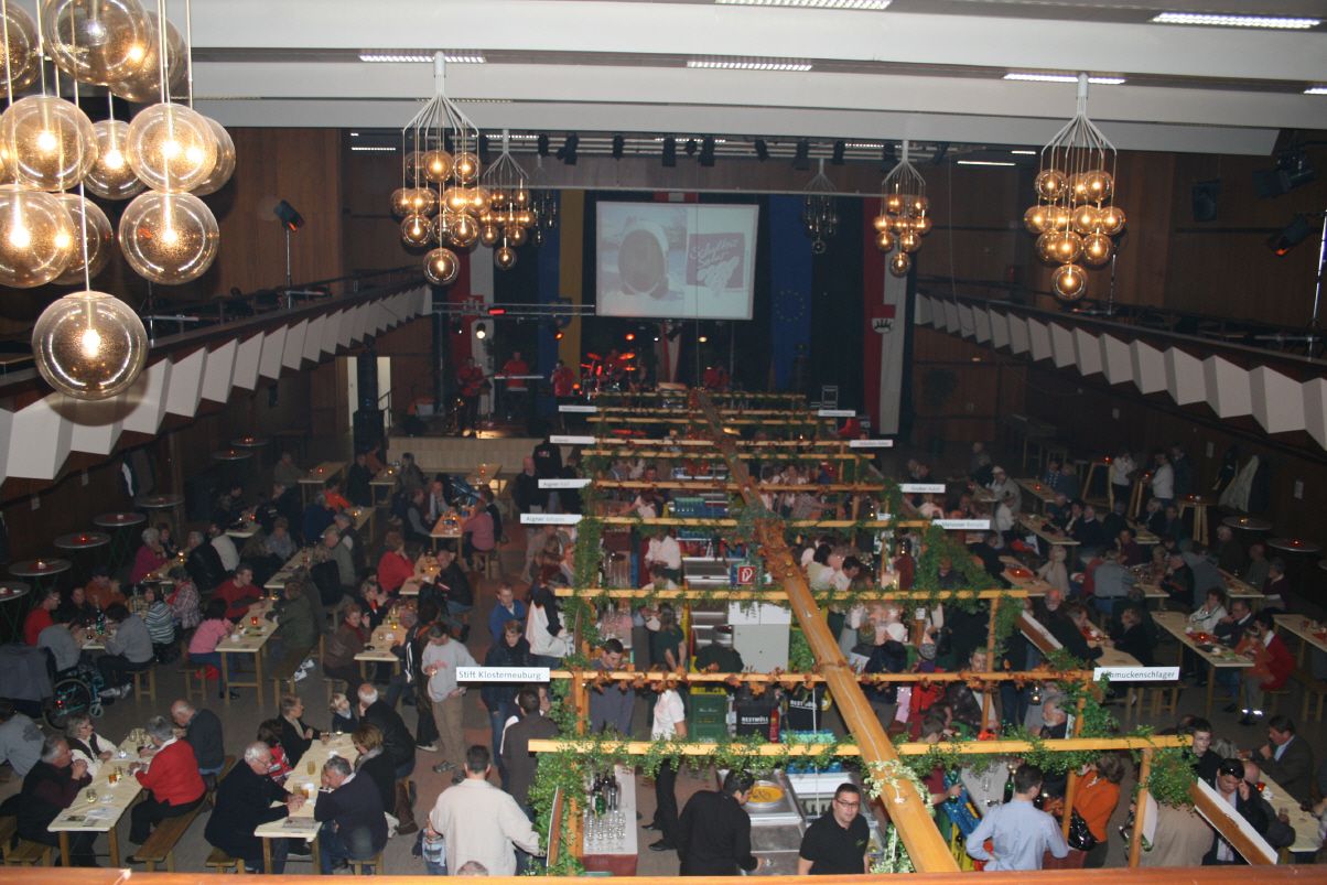 Ochutnávka vín Leopoldifest v Babenbergerhalle