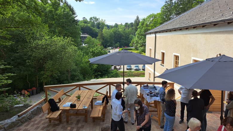 Ideal for summer parties: Terrace, © Mariazell im Wienerwald