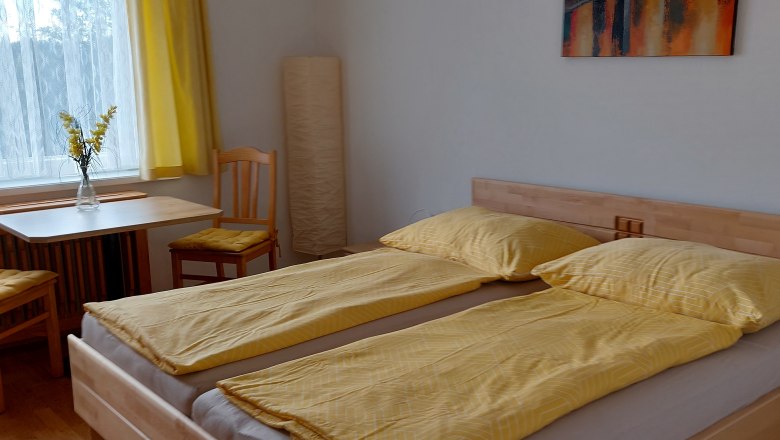 Wohnung klein, DZ, © C Appartement Wistrcil Stellfeld, Martina Stellfeld