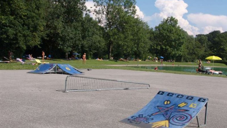 Skating area Ausee 2, &copy; Marktgemeinde Blindenmarkt