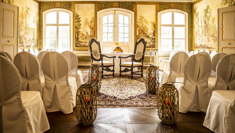 State Hall in Schloss Luberegg, &copy; Franz Glei&szlig;