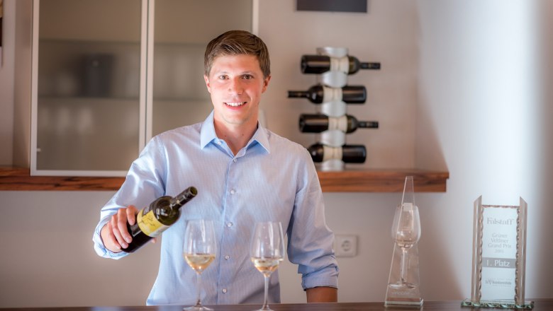 Winemaker Gerald Schneider, © Reinhard Podolsky
