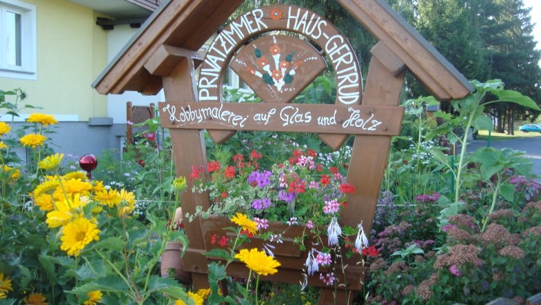 Welcome sign, &copy; Fam. Sommer-Leitner