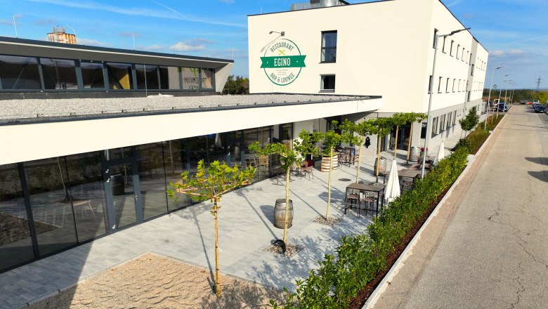 Außenansicht, © EGINO-Premium Hotel, Restaurant & Bar