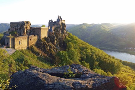 Hradní zřícenina Aggstein, © Schlossgut Schönbühel AG