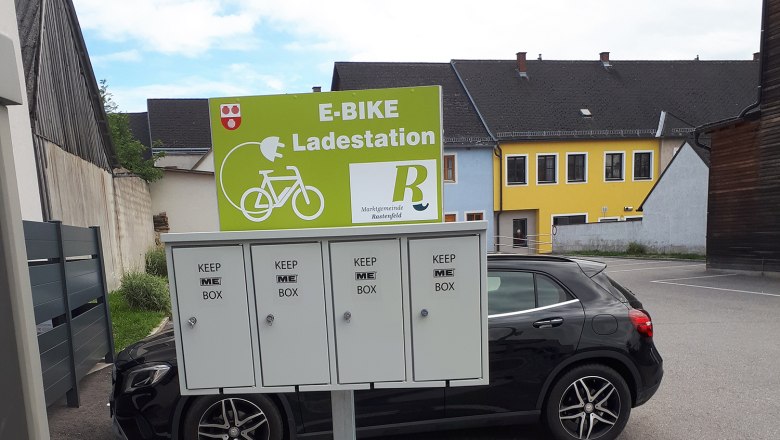 Rastenfeld e-bike charging stations, &copy; Marktgemeinde Rastenfeld