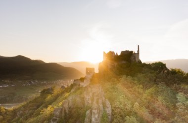 Zřícenina hradu Dürnstein: klenot na Dunaji , © Donau NÖ / Robert Herbst