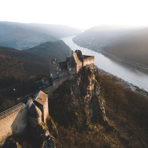 Zřícenina hradu Aggstein., © Niederösterreich Werbung/Philipp Mitterlehner