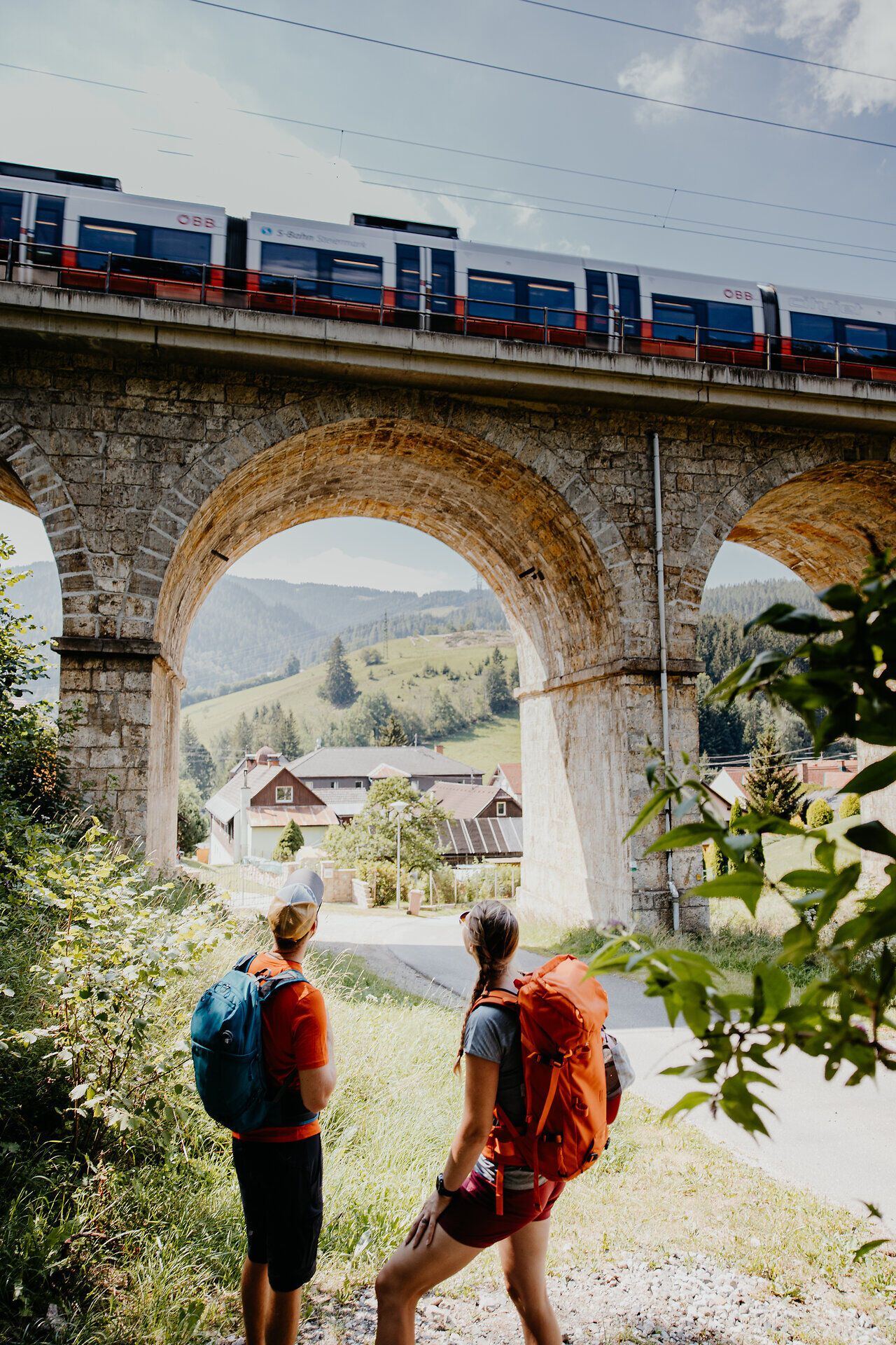 Semmeringská železniční turistická stezka ze Semmeringu do Mürzzuschlagu