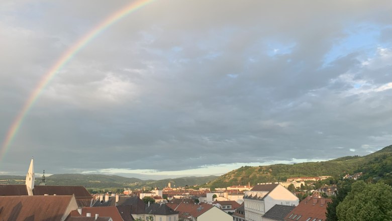 Ausblick auf Krems und Stein, © kremsoase