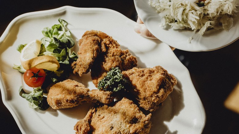 Fried chicken, © Niederösterreich Werbung/Sophie Menegaldo