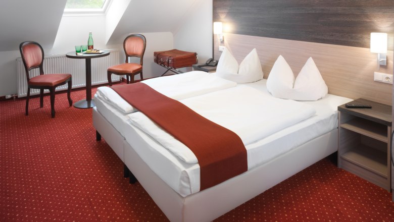 Double room Hotel Marc Aurel, Petronell-Carnuntum, © Arion Hotel Gruppe Double room Hotel Marc Aurel, Petronell-Carnuntum, © Arion Hotel Gruppe