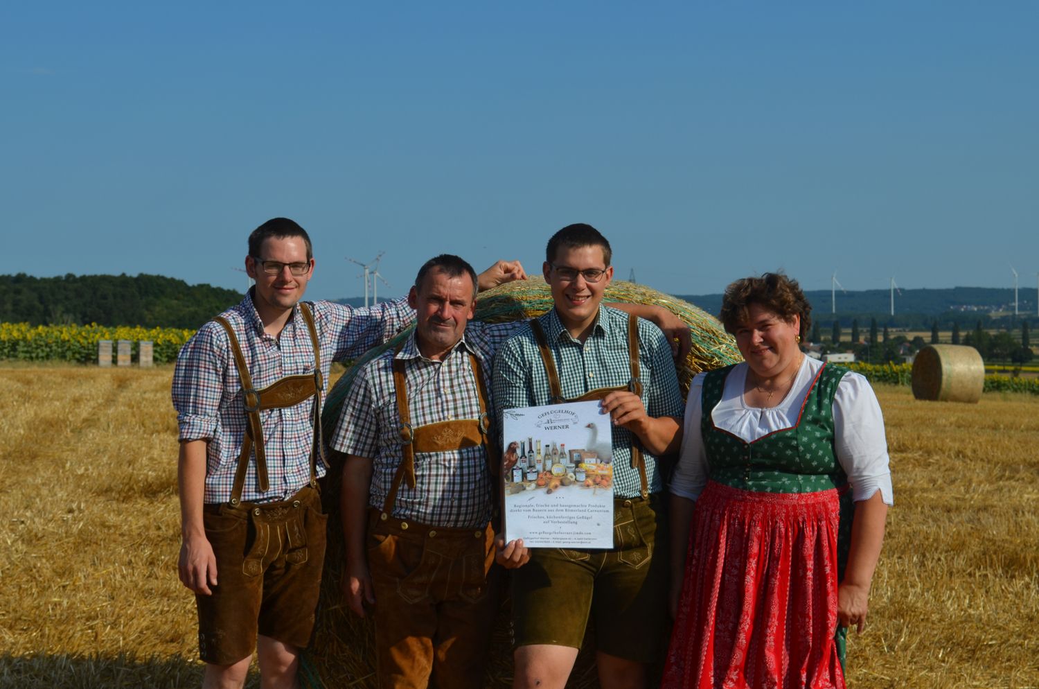 Rodina Wernerových, Geflügelhof Werner