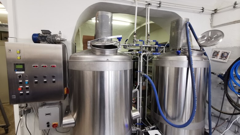 TDR brewing kettle, © Drunken Unicorn Beer Factory