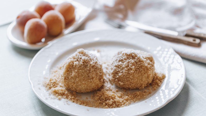 The classic: apricot dumplings, &copy; Nieder&ouml;sterreich Werbung/David Schreiber