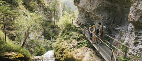 Přírodní park Ötscher-Tormäuer: vysoké vrcholy, hluboké rokle, © Niederösterreich Werbung/ Andreas Jakwerth