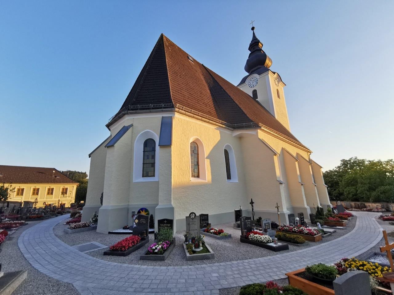 Farní kostel sv. Štěpána v Biberbachu
