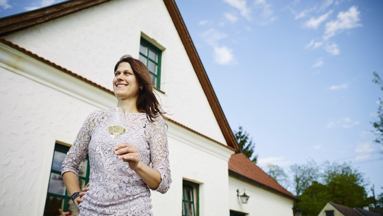 Winemaker Agnes Lehner-Minkowitsch, © Alexander Bernold