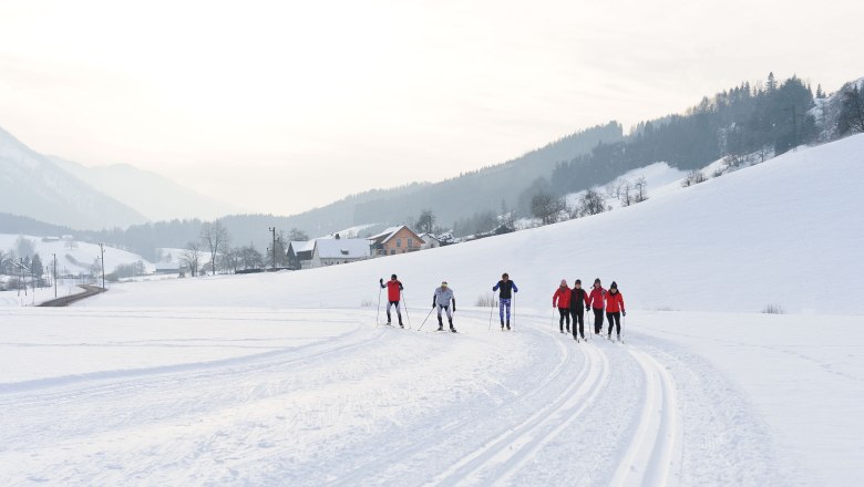 Cross-country ski trail in the Prolling, © Dominik Stixenberger