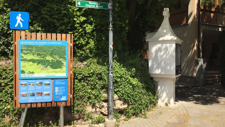 Hiking starting point Bad Fischau, © Wiener Alpen