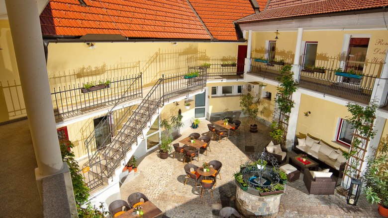 Inner courtyard Residence Wachau, © Residenz Wachau