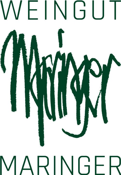 Vinařství Maringer, logo v tmavě zelené barvě