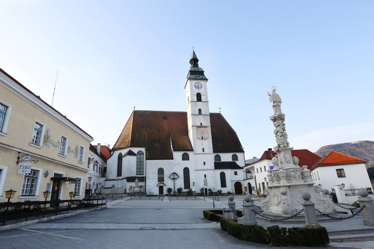 Radniční náměstí Scheibbs (Copyright: schwarz-koenig.at)
