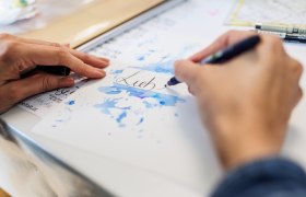 Hand lettering, © Hannes Strondl