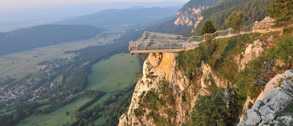 Vyhlídka Skywalk Hohe Wand, © Naturparke Niederösterreich/Robert Herbst