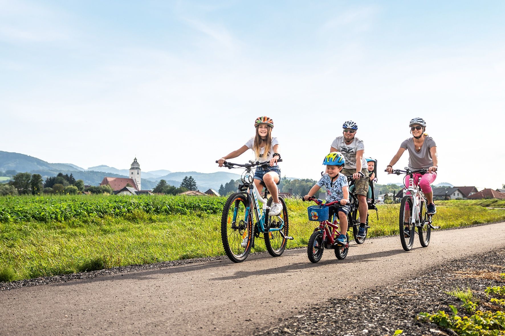 Cyklistika v alpském podhůří Melku