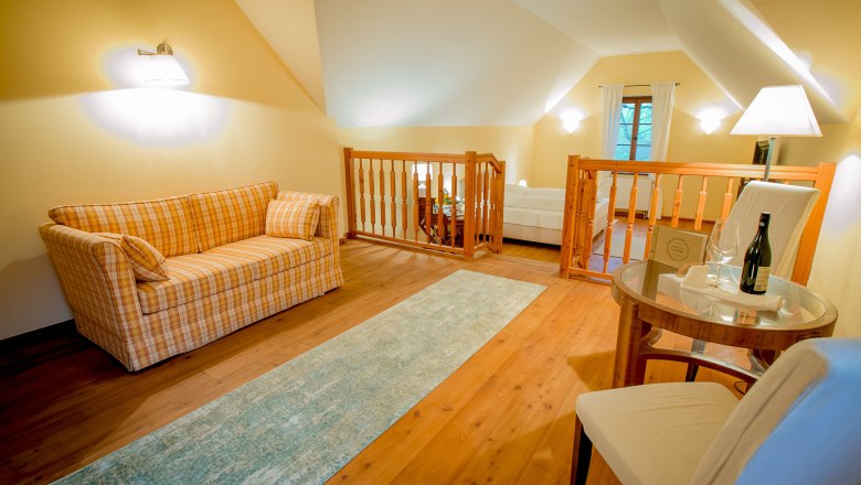 Deluxe double room with garden view, © Schlossschenke