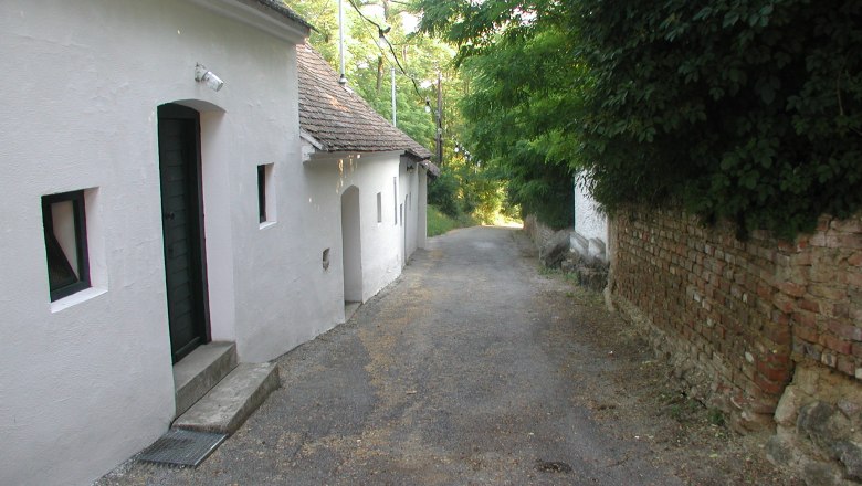 Wine cellar lane Patzmannsdorf, © Marktgemeinde Stronsdorf
