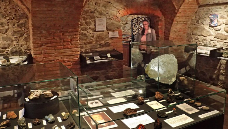 Mineraliensammlung im Steinstadel, © Gerald Knobloch