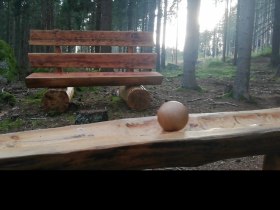 Bank Zauberwald, &copy; Renate Klein