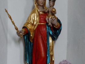 Marienfigur Pfarrkirche zum Hl. Nikolaus Mauthausen, &copy; Mostviertel - Jakobsweg