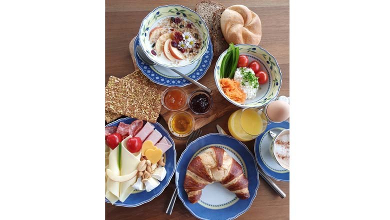 Sn&iacute;daně Pension Schlossblick, &copy; Sabine Wambach